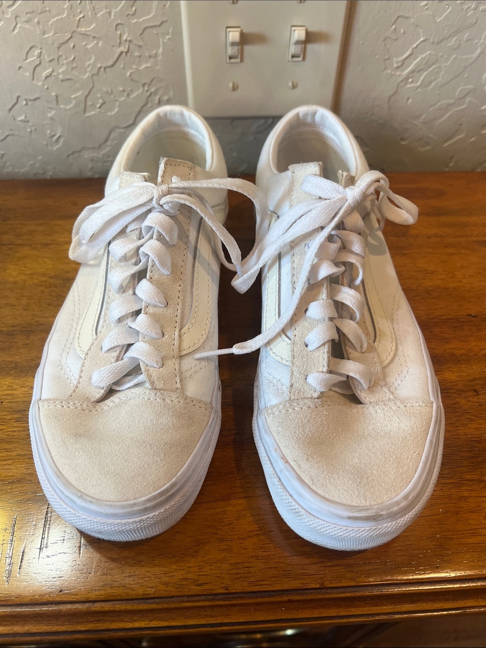 Vans suede and canvas sneaker.